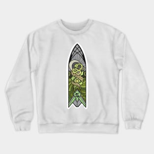 Ambitious and clever snake ~ Wizard school Crewneck Sweatshirt